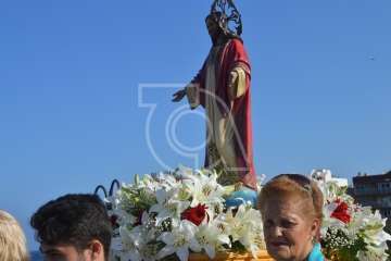 Procesión marítimo-terrestre de Melenara 2018 (Foto TA)